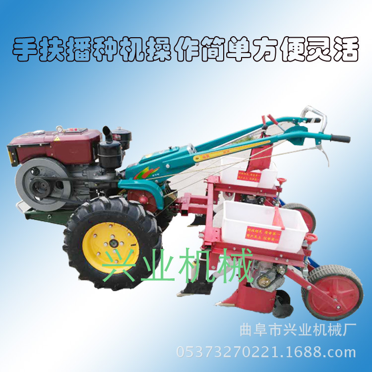 柴油12马力手扶犁地翻土打田机怎么操作