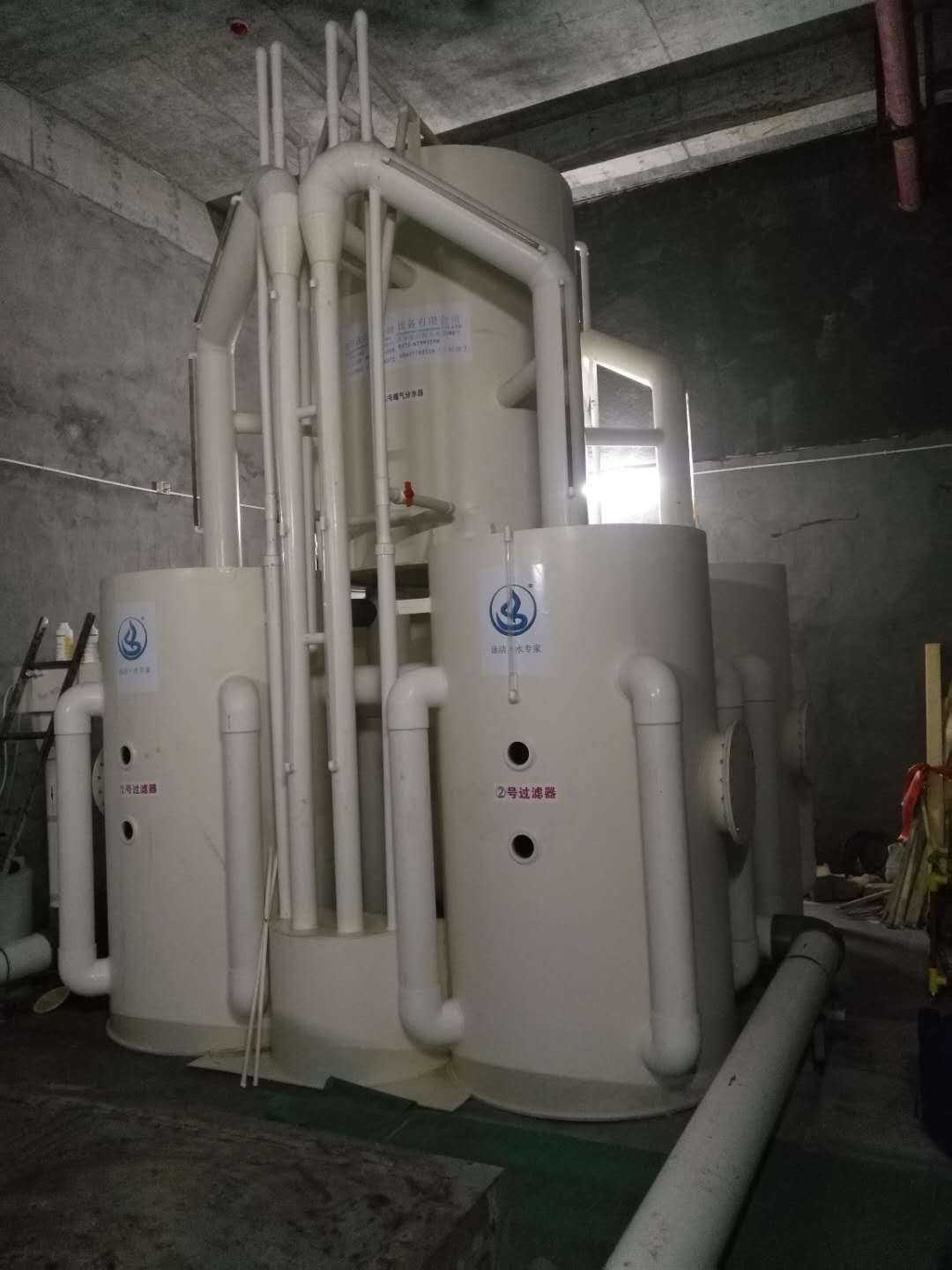 新疆图木舒克市游泳池循环过滤设备 游泳馆水过滤设备 酒店游泳池