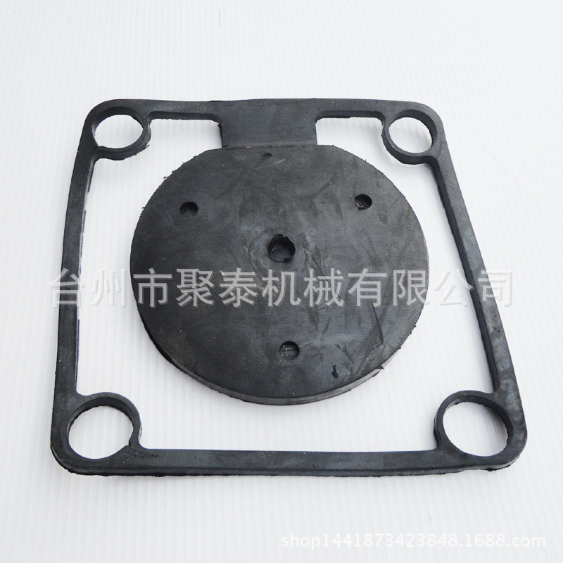 GX160汽油机水泵配件 3寸进水拍门 抽水机 进水阀门口垫
