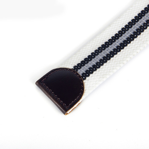 Manufacturer automatic buckle belt skull thickened canvas belt wholesale men's belt casual pants belt