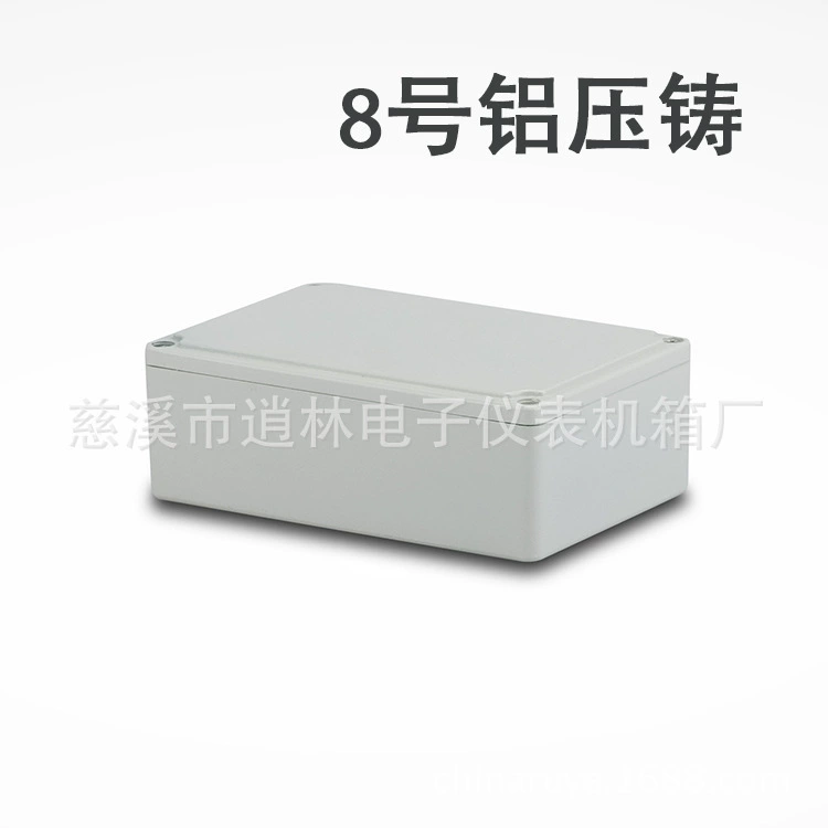 Поставка цифровых инструментов/литой под давлением алюминиевой водонепроницаемой коробки/алюминиевой водонепроницаемой коробки/алюминиевой водонепроницаемой коробки No8 55*100*150