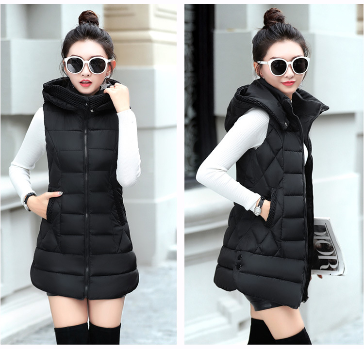 Gilet femme en Mélange de coton - Ref 3318181 Image 29