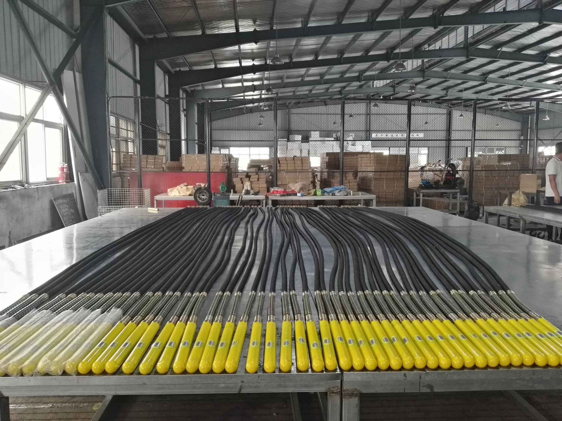 振动棒棒头颜色订做 工程黄/镀彩/镀白锌  高端型混泥土振动棒振