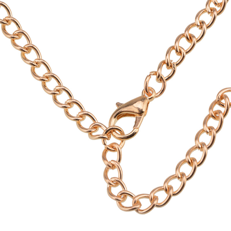 Occident and the United States alloy Diamond Anklet (champagne)NHYT0284-champagne
