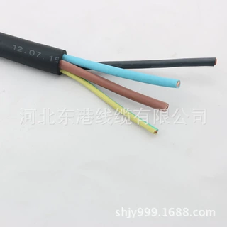 厂家直销欧标H07RN-F阻燃耐油橡胶橡皮电缆3*70