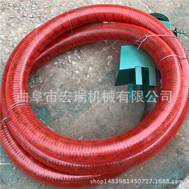 小型电动蛟龙吸粮机 玉米上车机 转轴吸粮机输送机9是9螺旋输送机