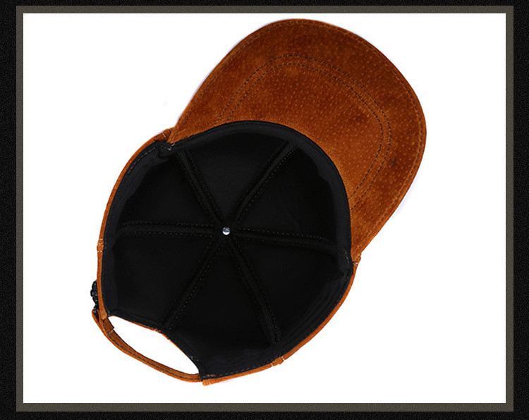 羊皮棒球帽男  (23)