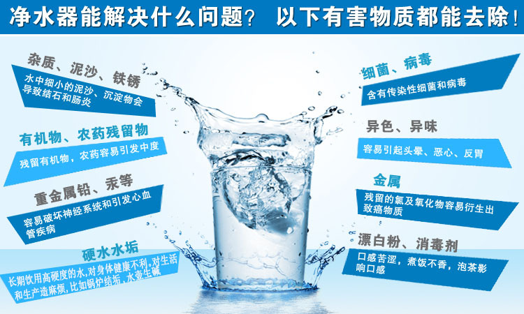 净水器能解决什么问题