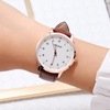 Fashionable men's watch for beloved, thin quartz watches, Korean style, wholesale