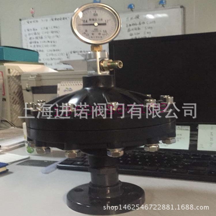 PVC法兰膜片式脉冲阻尼器 DN15 DN20 25 32 40 0.35L 0.6L 1L 2L