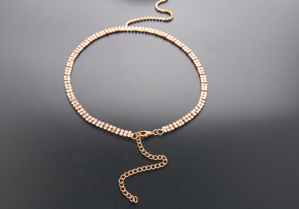 Nihaojewelry Fashion Flash Drill Leg Chain Jewelry Wholesale display picture 9