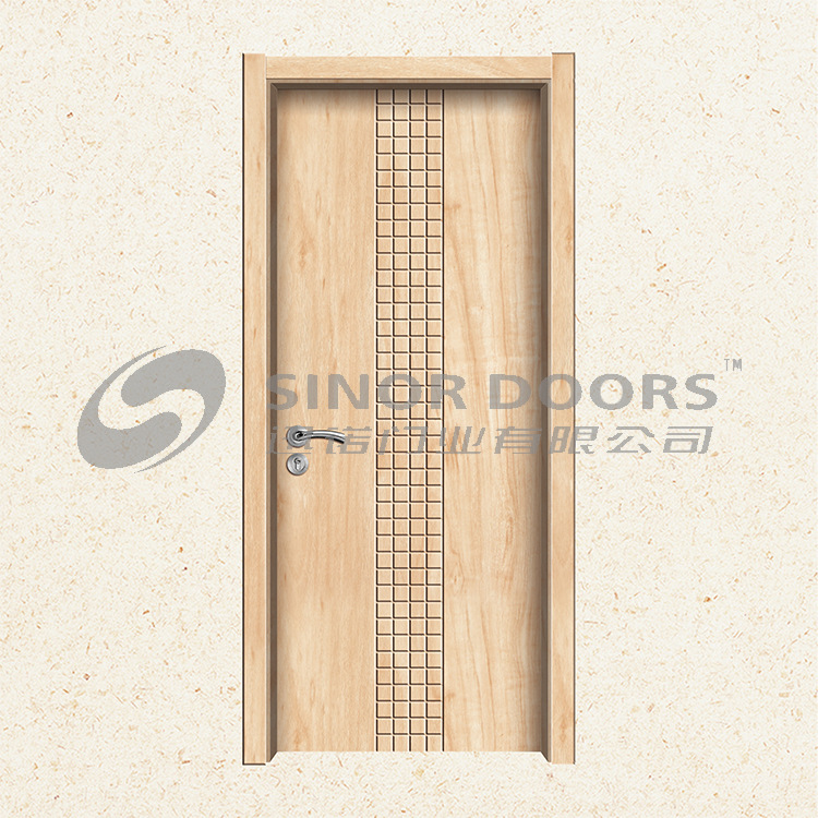 Puerta de ingeniería puerta de comercio exterior es barato y de calidad, por favor encuentre SunnO fábrica de puertas compuestas de madera maciza para formular diseño y producción image 5