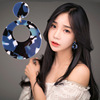 South Korean goods, resin, fashionable acrylic earrings, European style, simple and elegant design