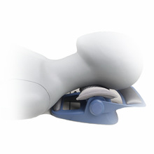 一件代發  電加熱頸椎彈力頸椎牽引枕 加熱護頸 振動按摩枕