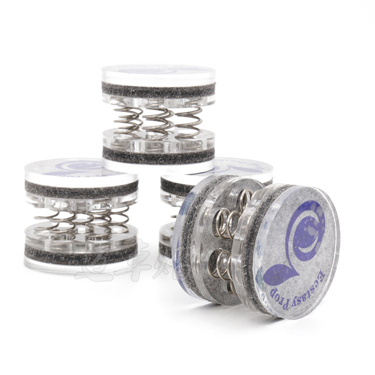 Amortiguador de choque de audio Pie de uñas primavera pie pad REPRODUCTOR DE CD amplificador Pie de uñas nivel delantero decodificador amortiguador de uñas de pie