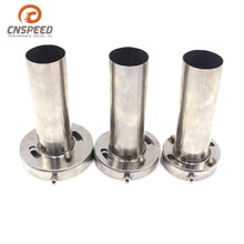 跨境热销汽车通用改装排气管消音器可调节304不锈钢3.5 4.0 4.5寸