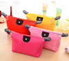 Cute cosmetic bag, folding organizer bag, waterproof bar, Korean style