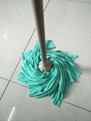 厂家直销棉线 纤维毛巾 不锈钢杆喷漆杆拖把 传统 普通拖把|ms