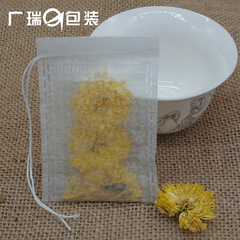 玉米纖維過濾袋燉料包抽線6*8cm自製茶包袋空茶包泡茶袋花茶袋