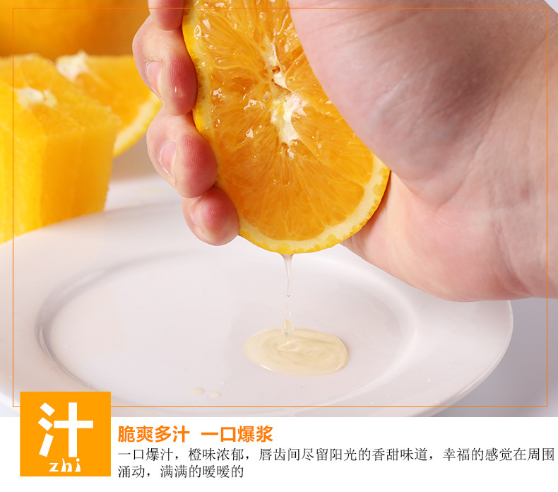赣南脐橙_秭归脐橙5包邮新鲜橙子秋孕妇 赣南