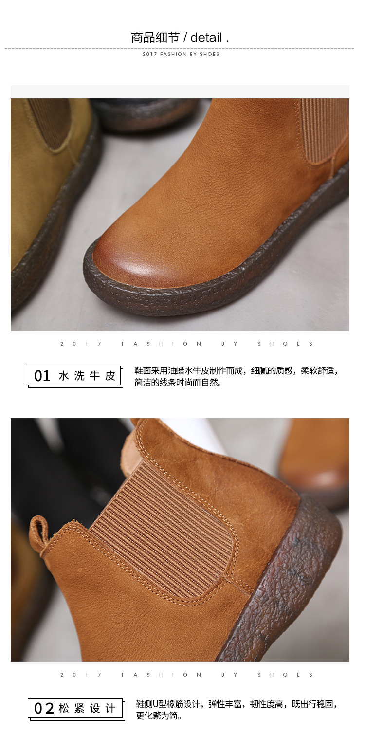 Bottes femme en En cuir - Ref 3355253 Image 14