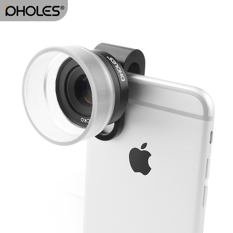 Mobile Phone Universal External Lens 10X High-definition Distortion-free Macro Optical Mobile Phone Lens