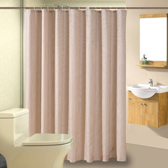 Wholesale OEM Polyester Shower Curtain Printed Shower Curtain Chunya Fiber Shower Curtain Rice Straw Waterproof Bathroom Curtain Factory