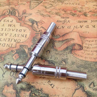 Factory Direct Sales 6.5 Head Microphone Welding Head 6.5 Two-channel Audio Plug 6.35 Microphone Plug