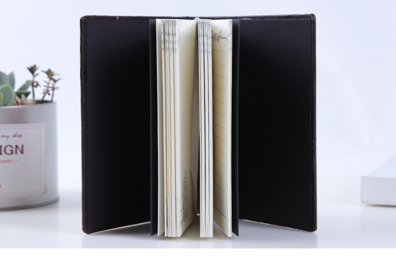 1 Piece Animal School Pu Leather Paper Retro Notebook display picture 5