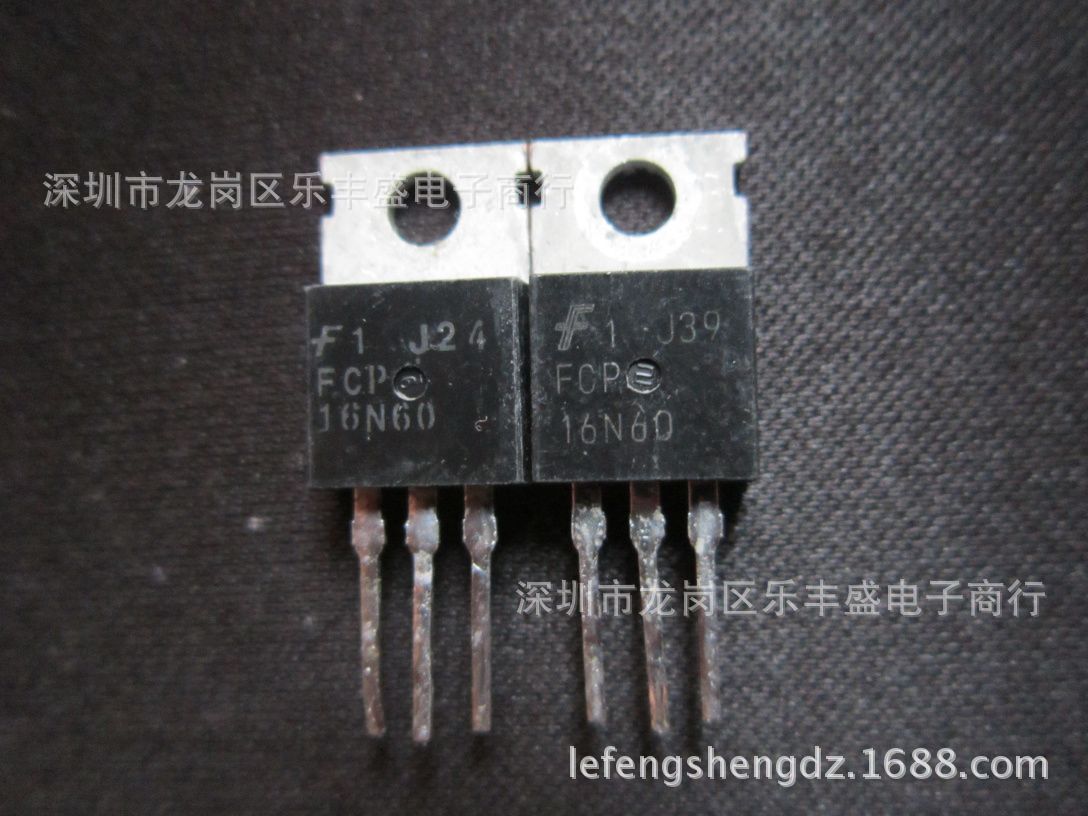 FCP16N60 拆机仙童 TO-220 N通道 功率MOSFET 16A 600V