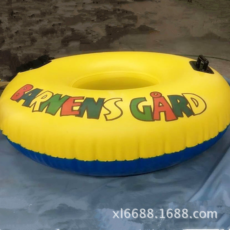 PVC充气滑雪圈 滑水圈 拖拉圈双人游泳圈来样定做