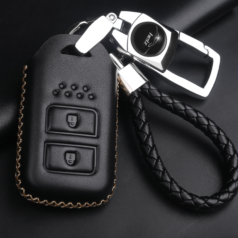 适用本田新雅阁杰德凌派XRV思铂睿CRV缤智真皮汽车钥匙包套