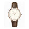 Simple ultra -thin waterproof ladies car lack belt leather Luchefel third -level watch Rose watch 760