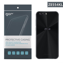GOR 適用於華碩ZenFone 4保護殼 ZE554KL手機保護套 透明TPU軟殼