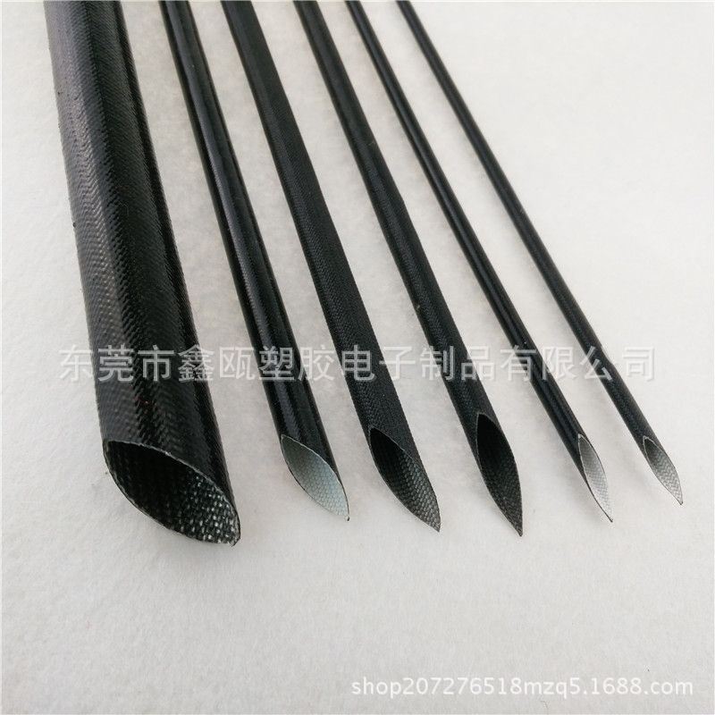 鑫瓯销售批发 双层耐压4KV绝缘套管 矽胶纤维管 耐高温套管