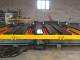 Plate punching machine platform, 7 sets of clamps, 3 sets of ordinary 4 sets of automatic expansion and contraction, dust removal plate feeding