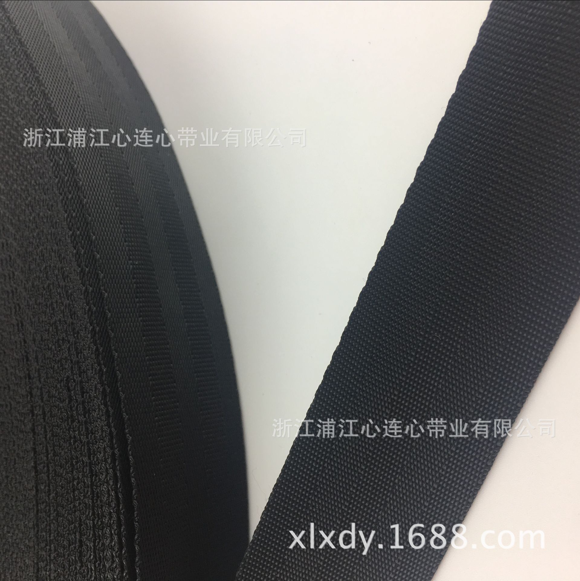 仿尼龙黑色安全纹