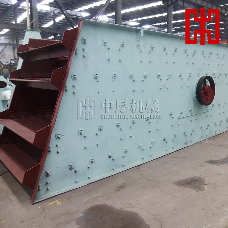 郑州圆振动筛厂家石料筛分设备磨石子成套生产线设备大型振动筛