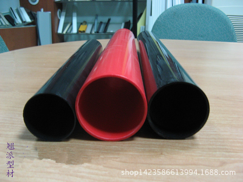 专业生产厂家生产各种形状不同颜色的ABS挤出型材-ABS管