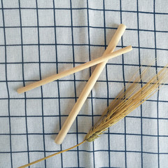Wooden coffee stirrer, wooden round rod, long-handled stirrer for hot drinks, milk tea stirrer