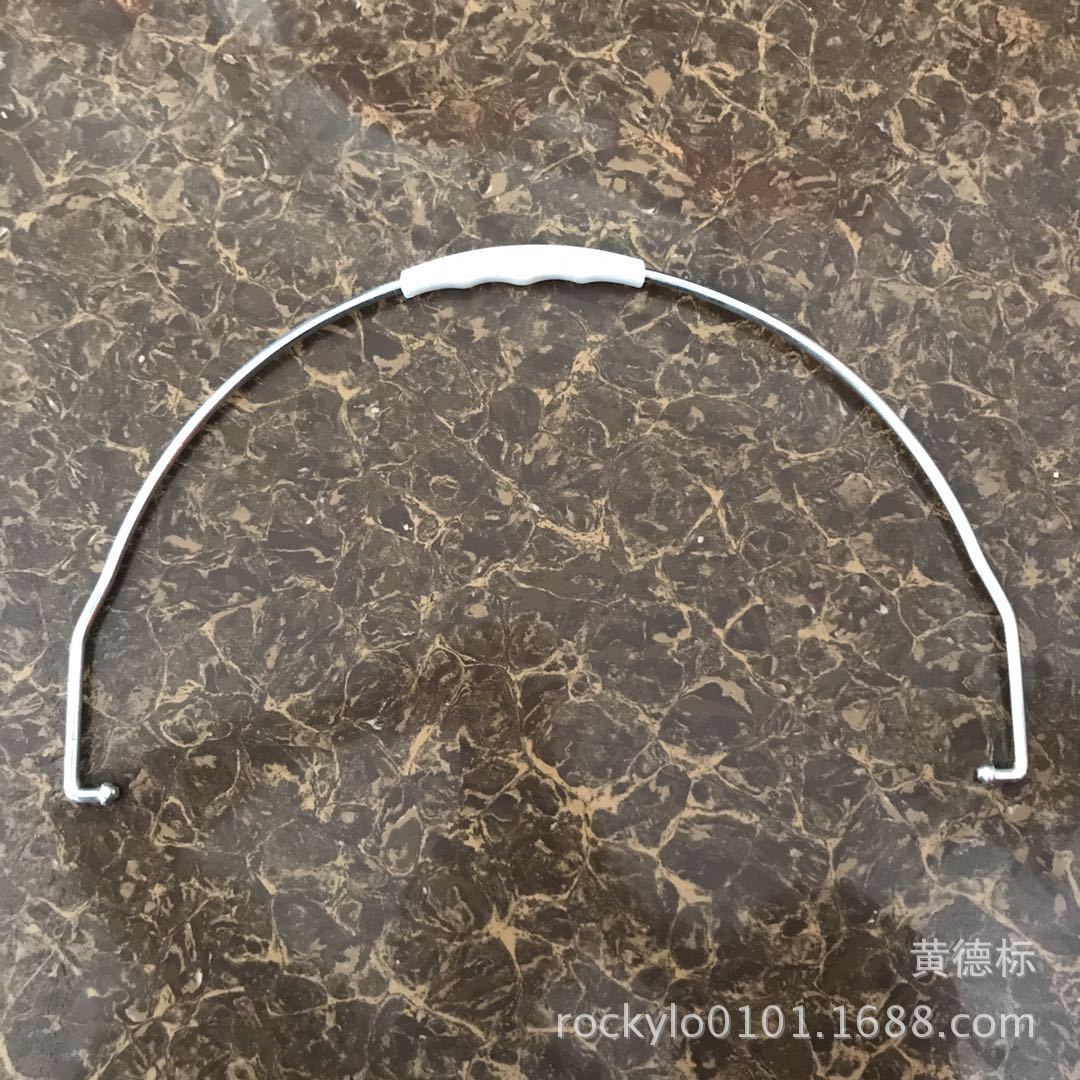 5.9厘打头曲形PP扁白家居桶强力桶水桶桶钩桶耳桶把桶提手