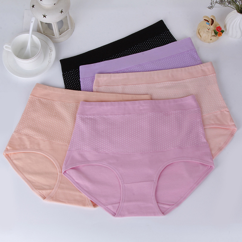 淘宝热销女士内裤 高腰均码纯棉内裤 女纯棉三