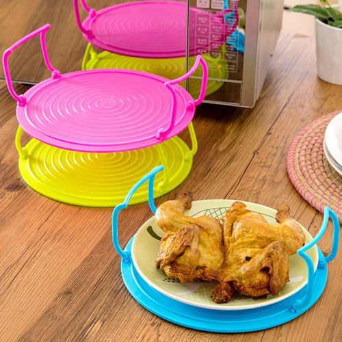 L201 kitchen storage rack steaming vegetable tray steaming rack multi-purpose plastic microwave steaming vegetable rack steaming rice rack cooking tray rack