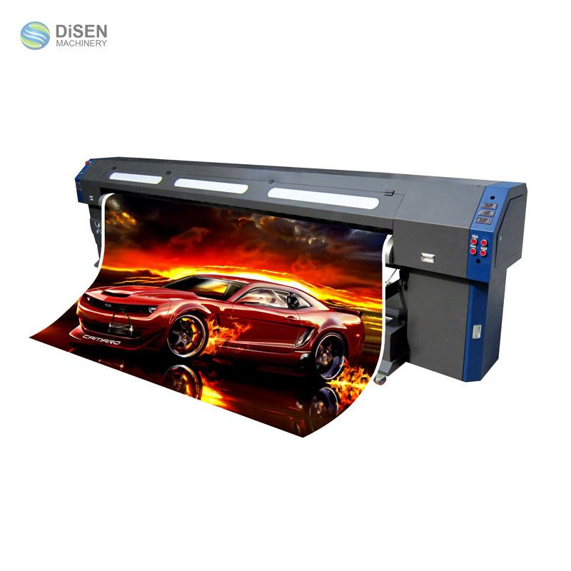 户外广告写真机 弱溶剂写真机 压电写真机 3.2米大型广告喷绘机|ru