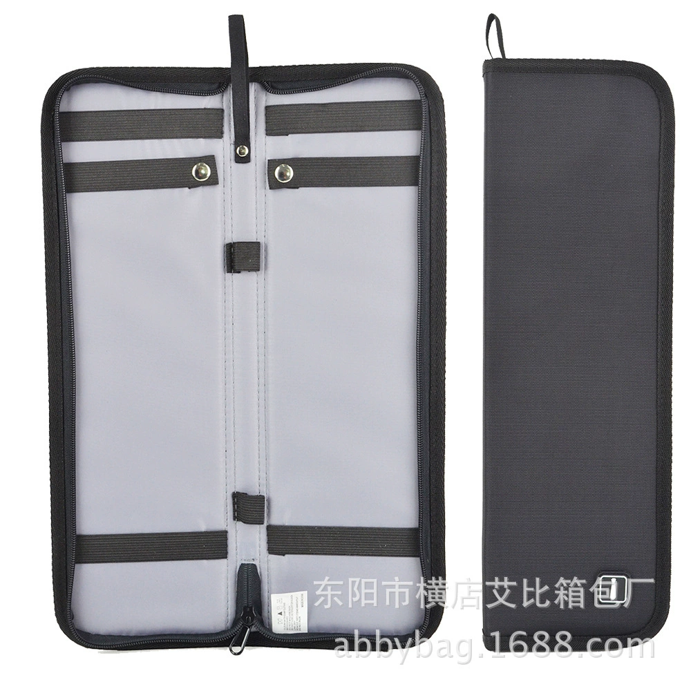 Tie, men's black organizer bag for traveling, nylon storage box, wholesale