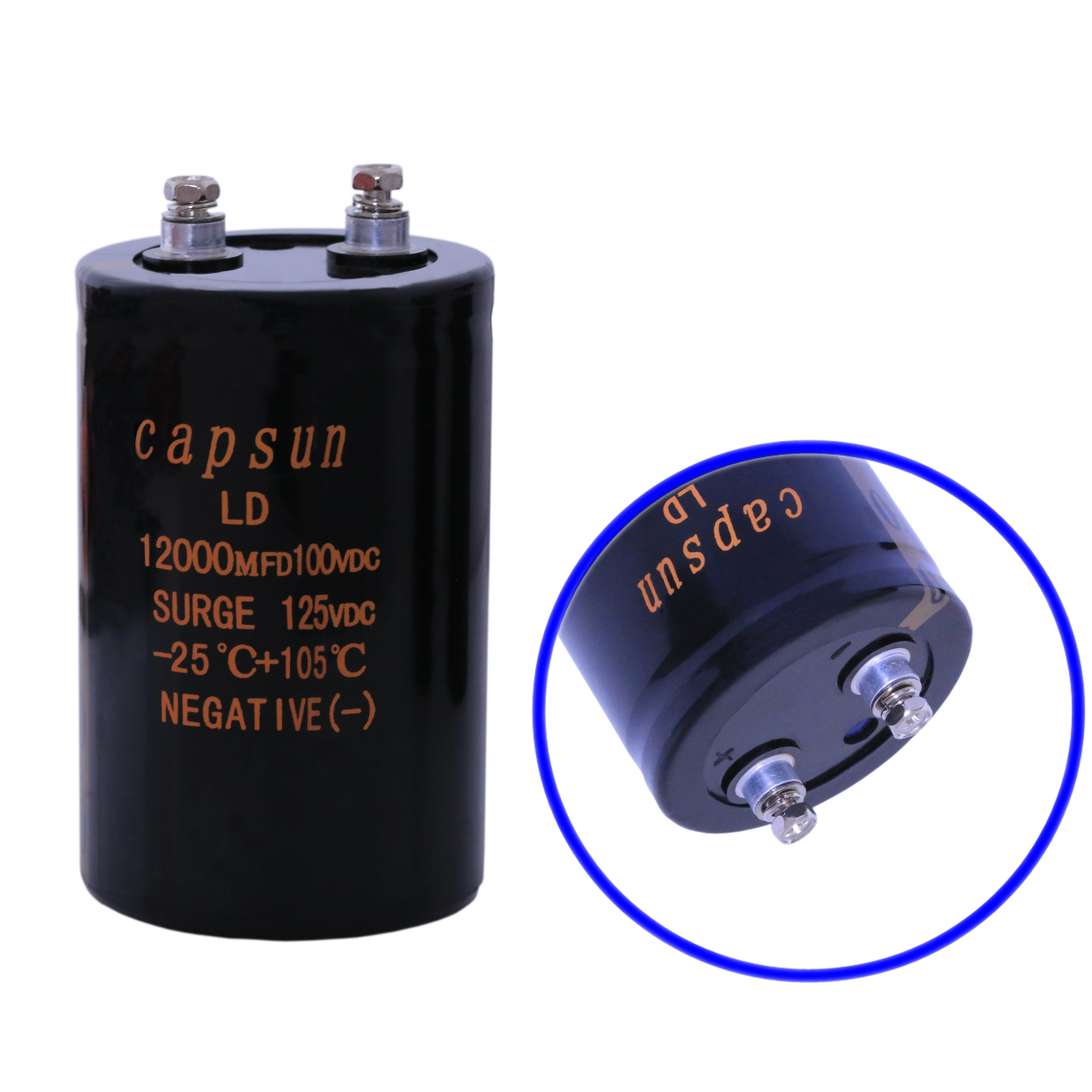 高温电容12000UF100V CAPSUN铝电解电容器知识 青佺旁路电解电容