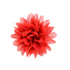 Big shiffon children's wavy hairgrip, Aliexpress, 12 colors, 9cm