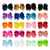 588 Children's hair clip multi -color tap flower bow duckbill fashion new hot sales folder manufacturer direct sales