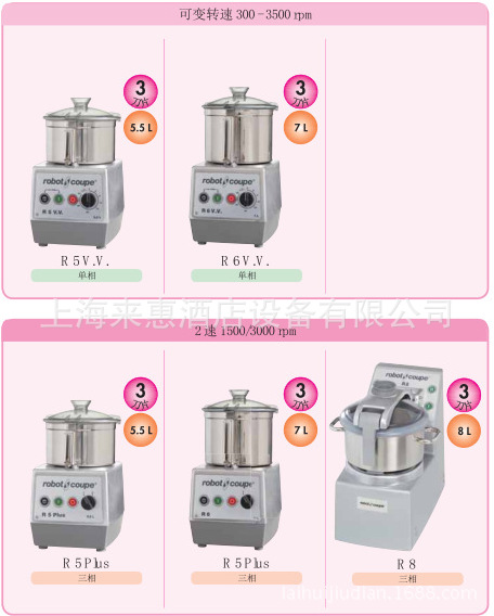 法国Robot coupe R2B 食品切碎搅拌机