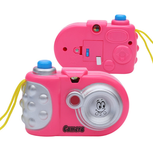 Light projection simulation camera fun cartoon animal projection children's toy camera factory direct sales street stall wholesale